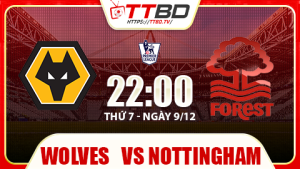 Wolves vs Nottingham Forest