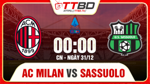 Milan vs Sassuolo