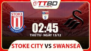 Stoke City chạm trán Swansea City