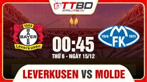 Bayer Leverkusen tiếp đón Molde