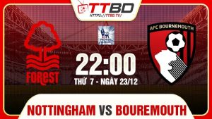 Nottingham Forest tiếp đón Bournemouth