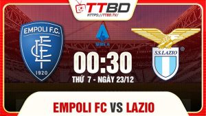 Empoli đấu Lazio