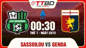Sassuolo tiếp đón Genoa