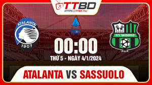 Atalanta vs Sassuolo
