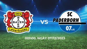 Bayer Leverkusen vs Paderborn
