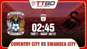 Coventry City vs Swansea City