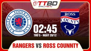 Rangers vs Ross Counnty