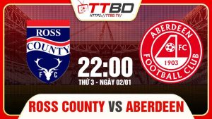 Ross County vs Aberdeen