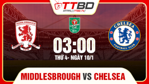Middlesbrough vs Chelsea EFL