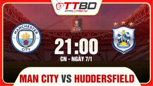 Man City với Huddersfield