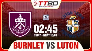Burnley vs Luton