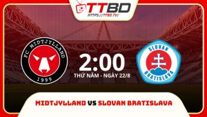soi kèo Midtjylland vs Slovan Bratislava, soi kèo, nhận định bóng đá